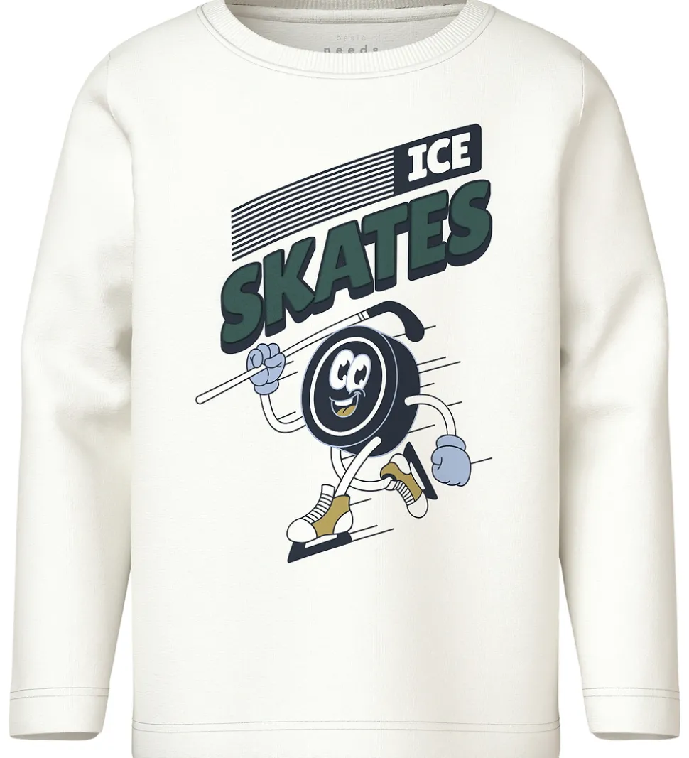 Name it Bluse - NmmVux - Cloud Dancer/Skates