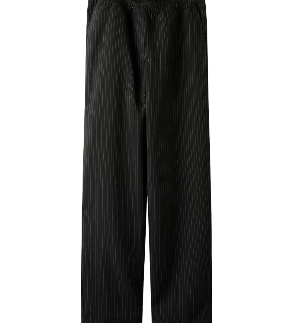 Name It Bukser - NlfRasmine - Dark Grey Melange