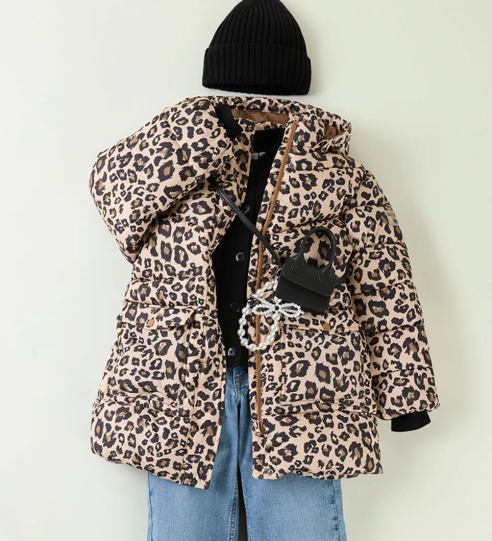 Name It Dynejakke - NkfMimosa - Toasted Coconut