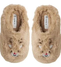 Name It Hjemmesko - NmnReindeer - Oxford Tan/Reindeer