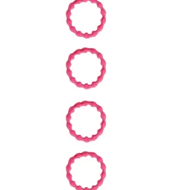 Name It Hårelastikker - 4-pak - NkfKarla - Rapture Rose