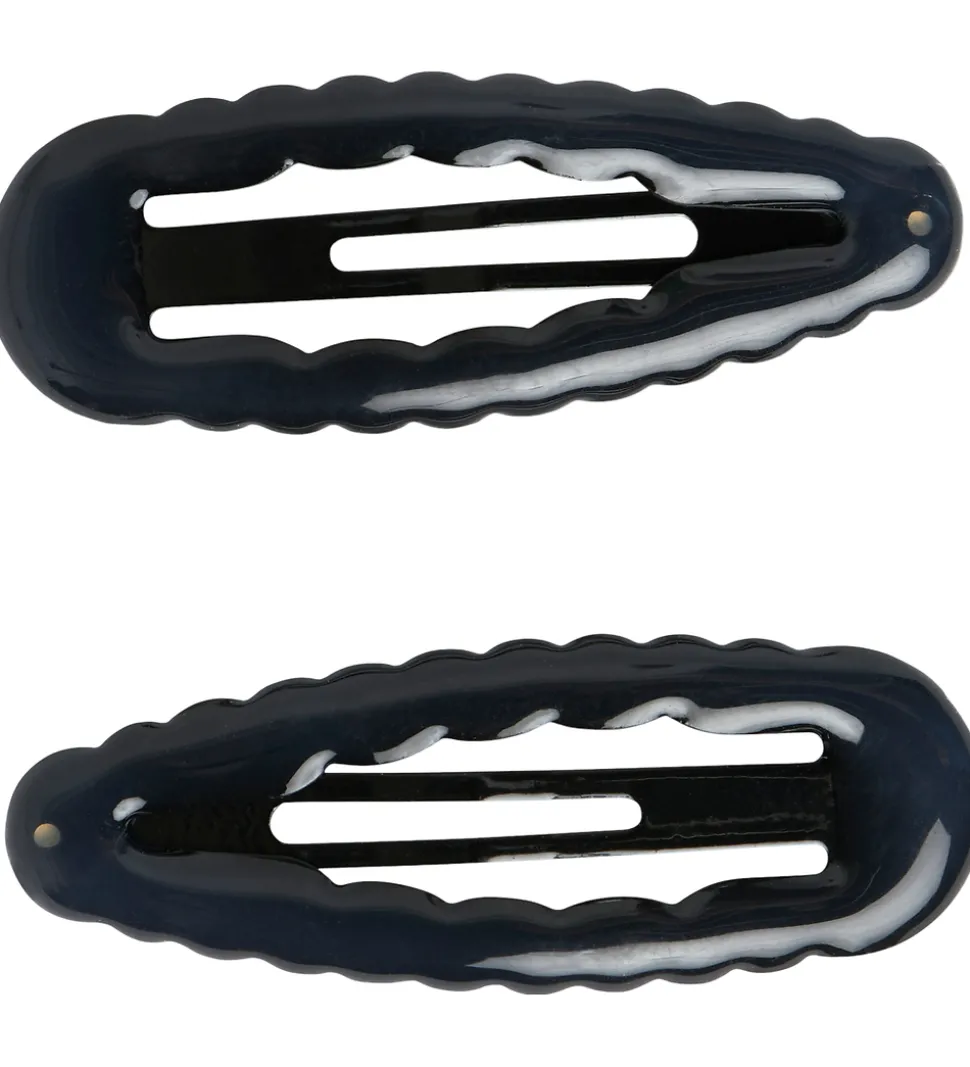 Name It Hårspænder - 2-pak - NkfKarla - Sort