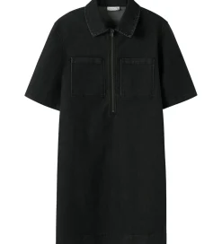 Name It Kjole - NkfBlake - 1/2 Loose - Dark Grey Denim