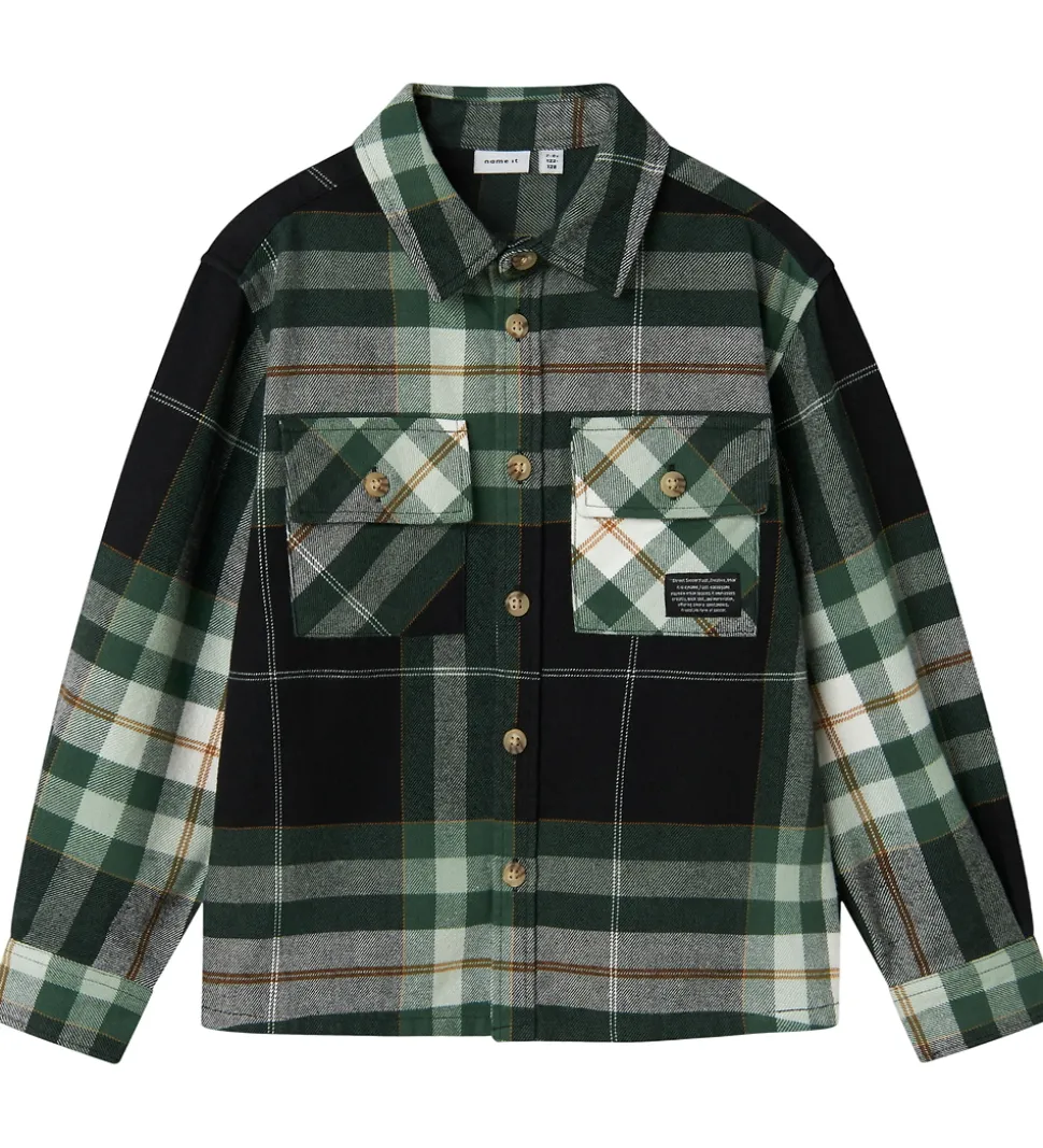 Name It Skjorte - NkmNorris - Garden Topiary