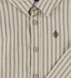 Name It Skjorte - NkmRekid - Island Fossil/Thin Stripe in Delici