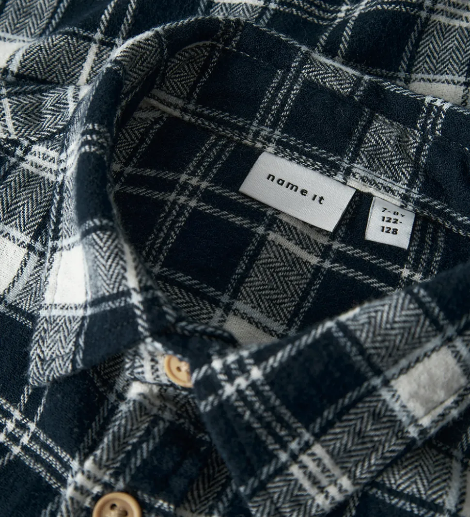 Name it Skjorte - NkmSunda - Navy Blazer