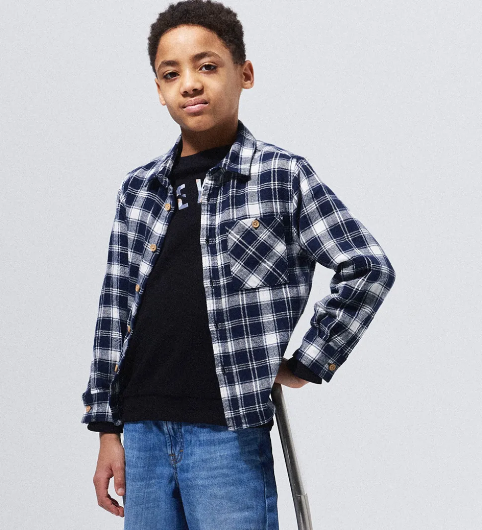 Name it Skjorte - NkmSunda - Navy Blazer