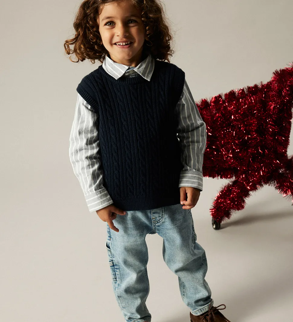 Name It Skjorte - NmmRekid - Flint Stone m. Striber