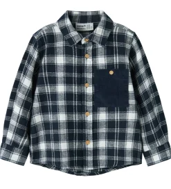 Name it Skjorte - NmmSanto - Navy Blazer