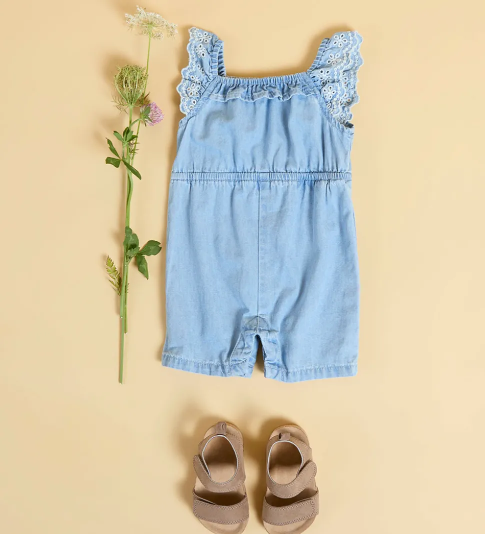 Name It Sommerdragt - NbfHill - Lyseblå Denim