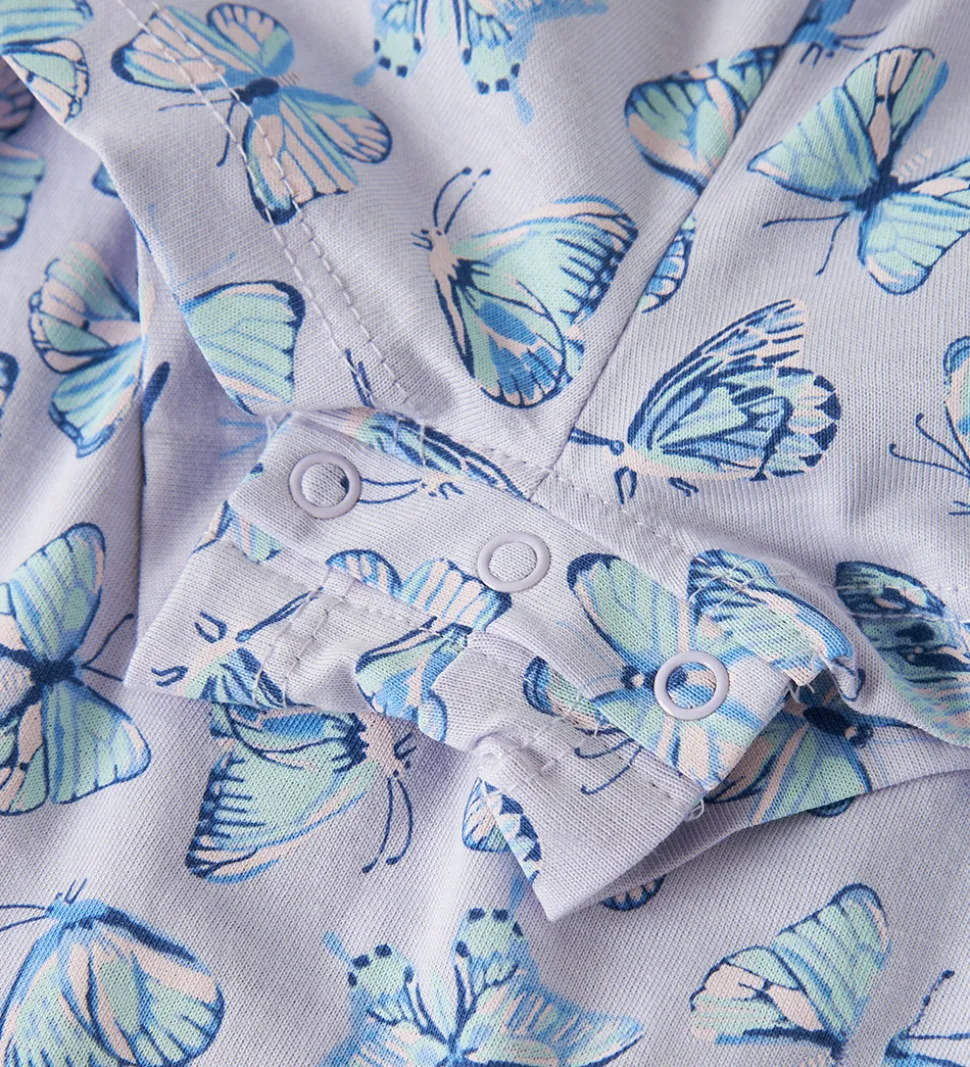 Name It Sommerdragt - NmfVigga - Purple Heather/Butterflies