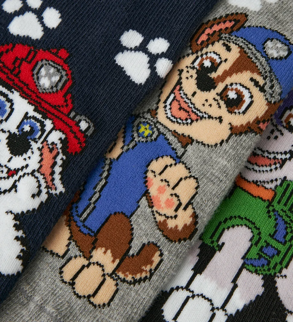 Name It Strømper - NmmNaveen - 3-pak - Paw Patrol - Navy Blazer/