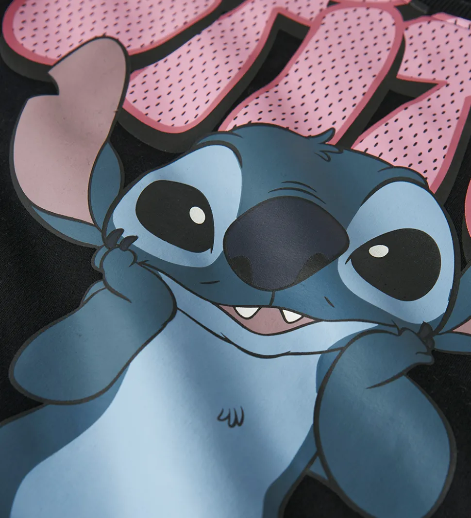 Name It Sweatshirt - NkfOdimi - Stitch - Black