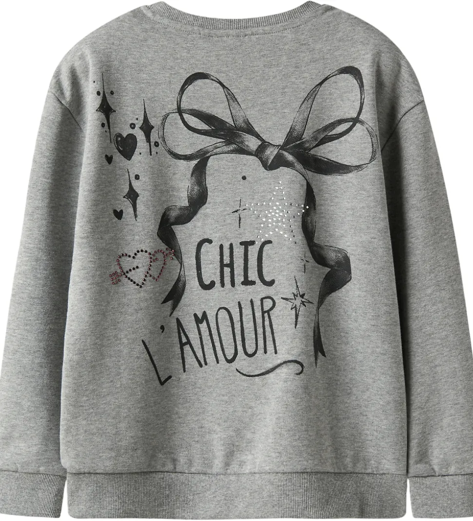 Name It Sweatshirt - NkfRastin - Grey Melange