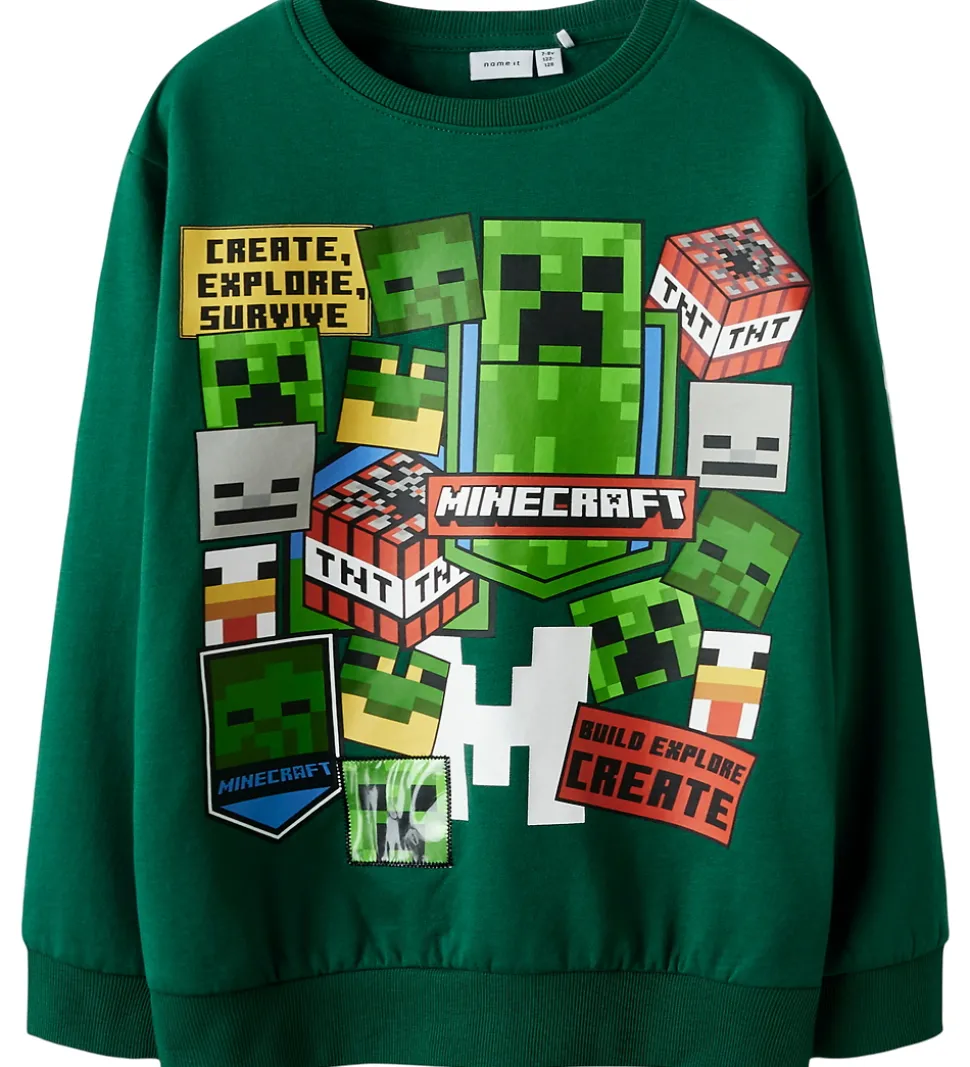 Name it Sweatshirt - NkmNeven - Minecraft - Bistro Green