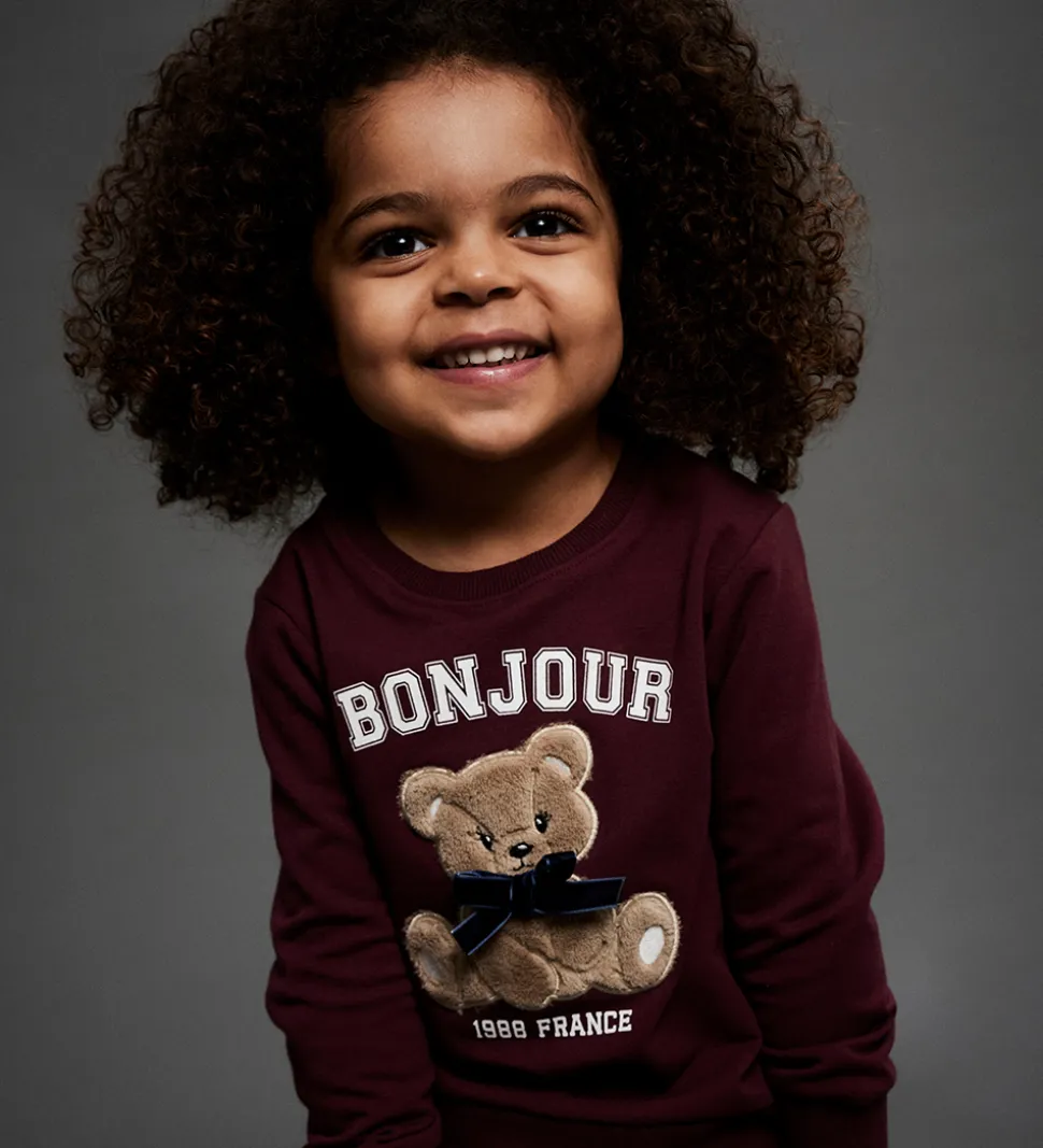 Name It Sweatshirt - NmfRear - Burgundy