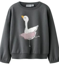 Name It Sweatshirt - NmfSwana - Lava Smoke