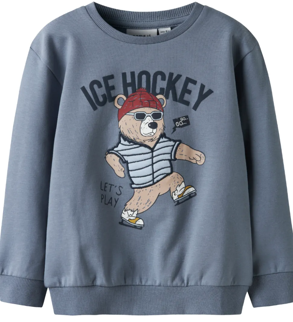 Name it Sweatshirt - NmmSaxo - Flint Stone