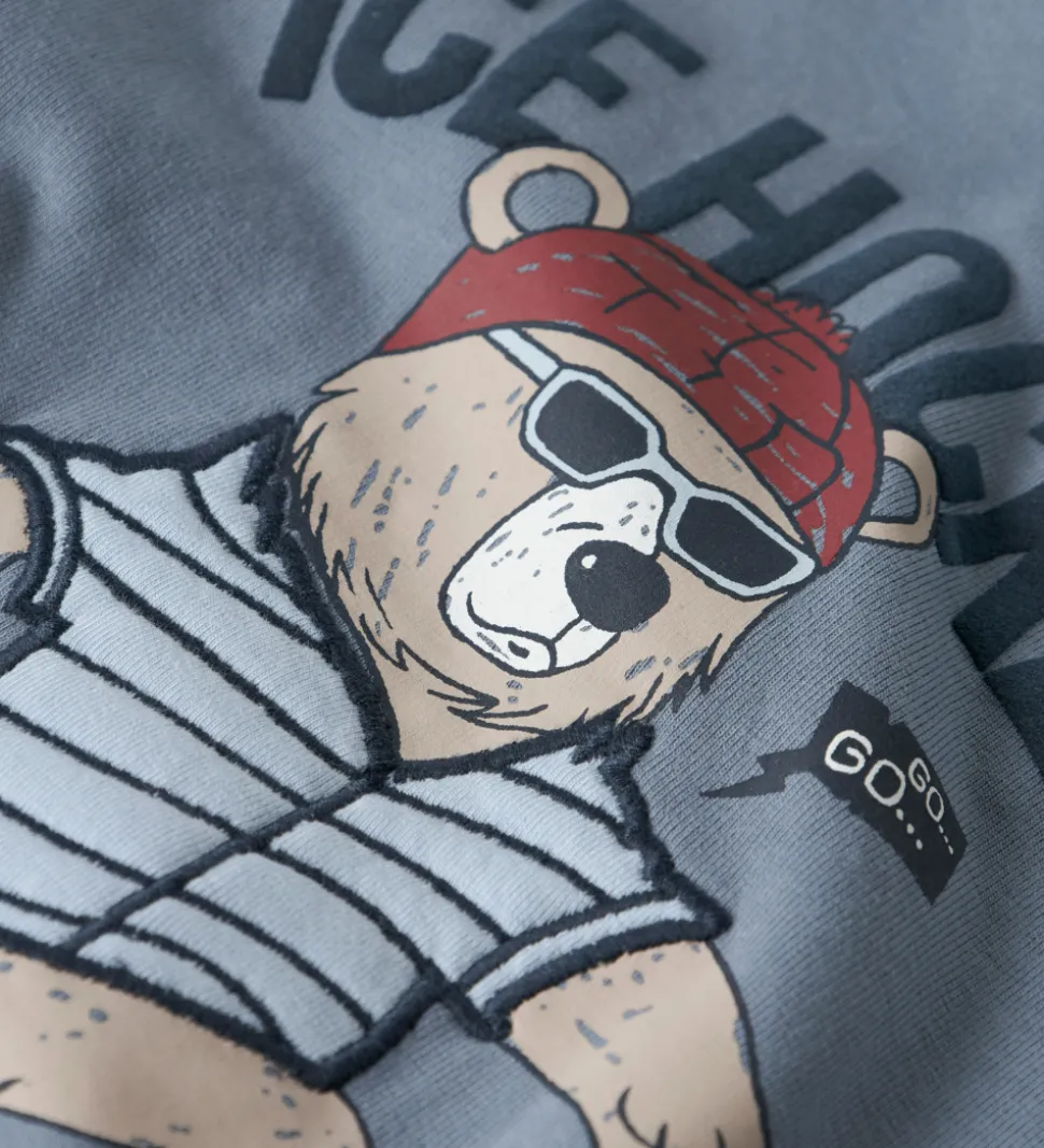 Name it Sweatshirt - NmmSaxo - Flint Stone