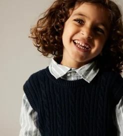 Name It Vest - Strik - NmmRoman - Navy Blazer