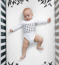 Nanit Lagen - 70x132 cm - Smart Sheet - Hvid/Sort