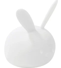 Nattou Natlampe - Silikone - LED - Kanin - 12x14x15 cm - Hvid