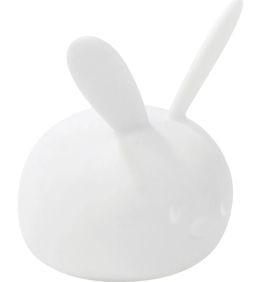 Nattou Natlampe - Silikone - LED - Kanin - 12x14x15 cm - Hvid