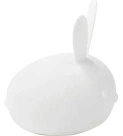 Nattou Natlampe - Silikone - LED - Kanin - 12x14x15 cm - Hvid