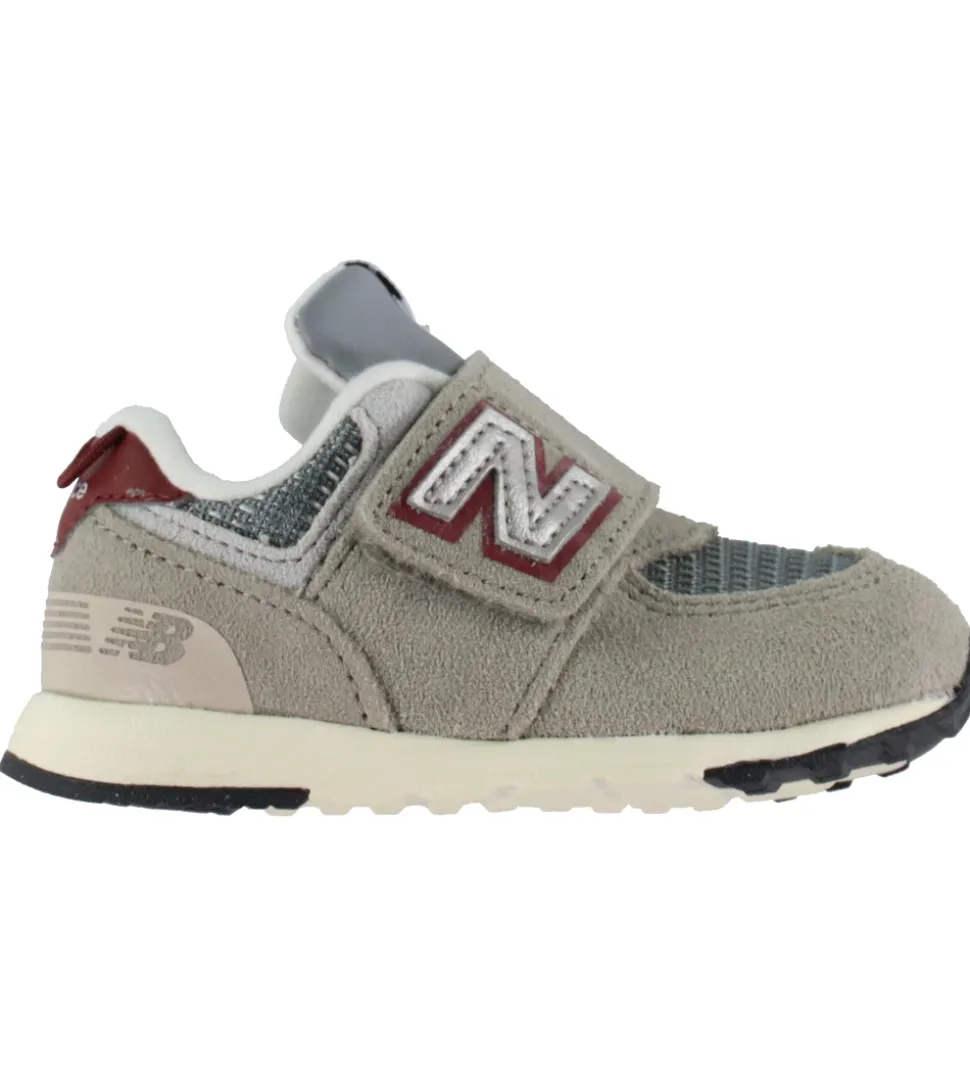 New Balance Sko - 574 - Arid Stone/Monarch Burgundy