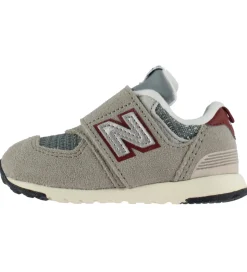 New Balance Sko - 574 - Arid Stone/Monarch Burgundy