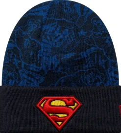 New Era Hue - Strik - Superman - Blå