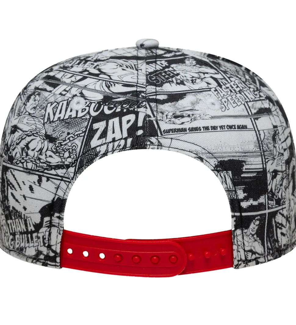 New Era Kasket - 9Fifty - Superman - Rød