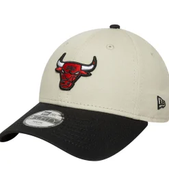 New Era Kasket - 9Forty - Chicago Bulls - Lysebeige/Sort