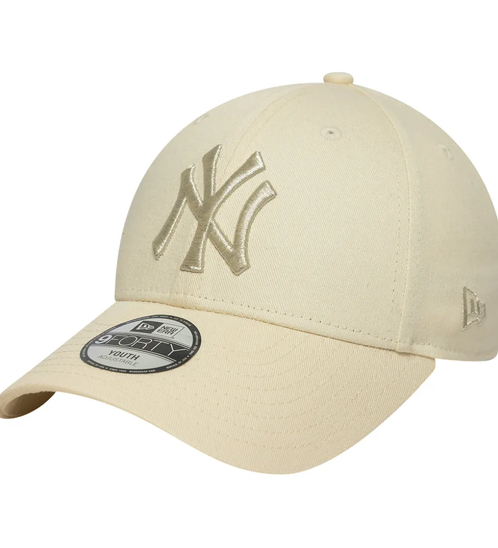 New Era Kasket - 9Forty - New York Yankees - Lysebeige