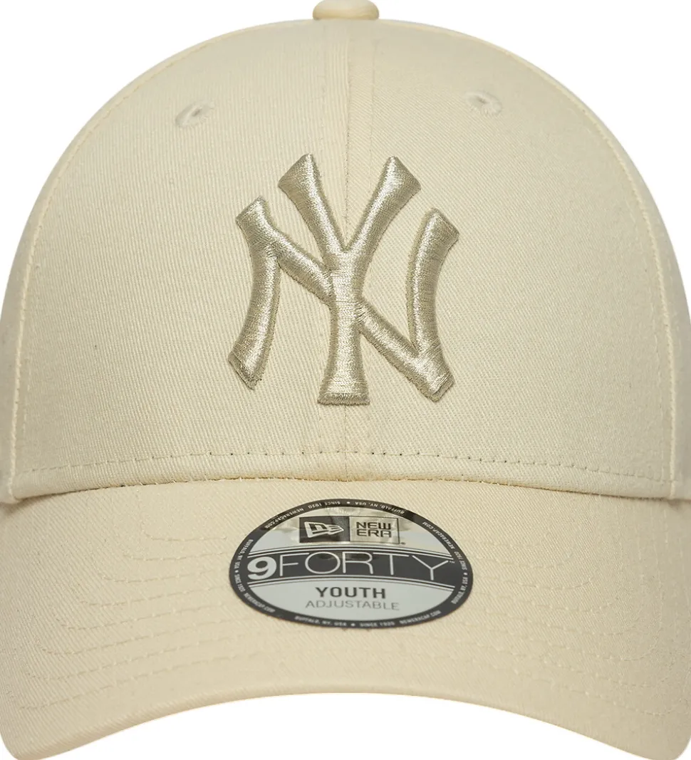 New Era Kasket - 9Forty - New York Yankees - Lysebeige