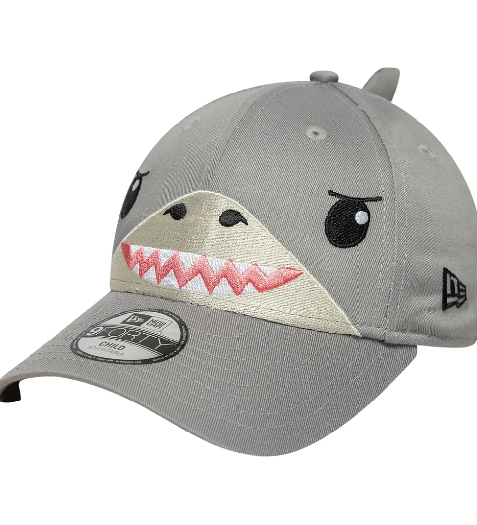 New Era Kasket - 9Forty - Shark - Grå