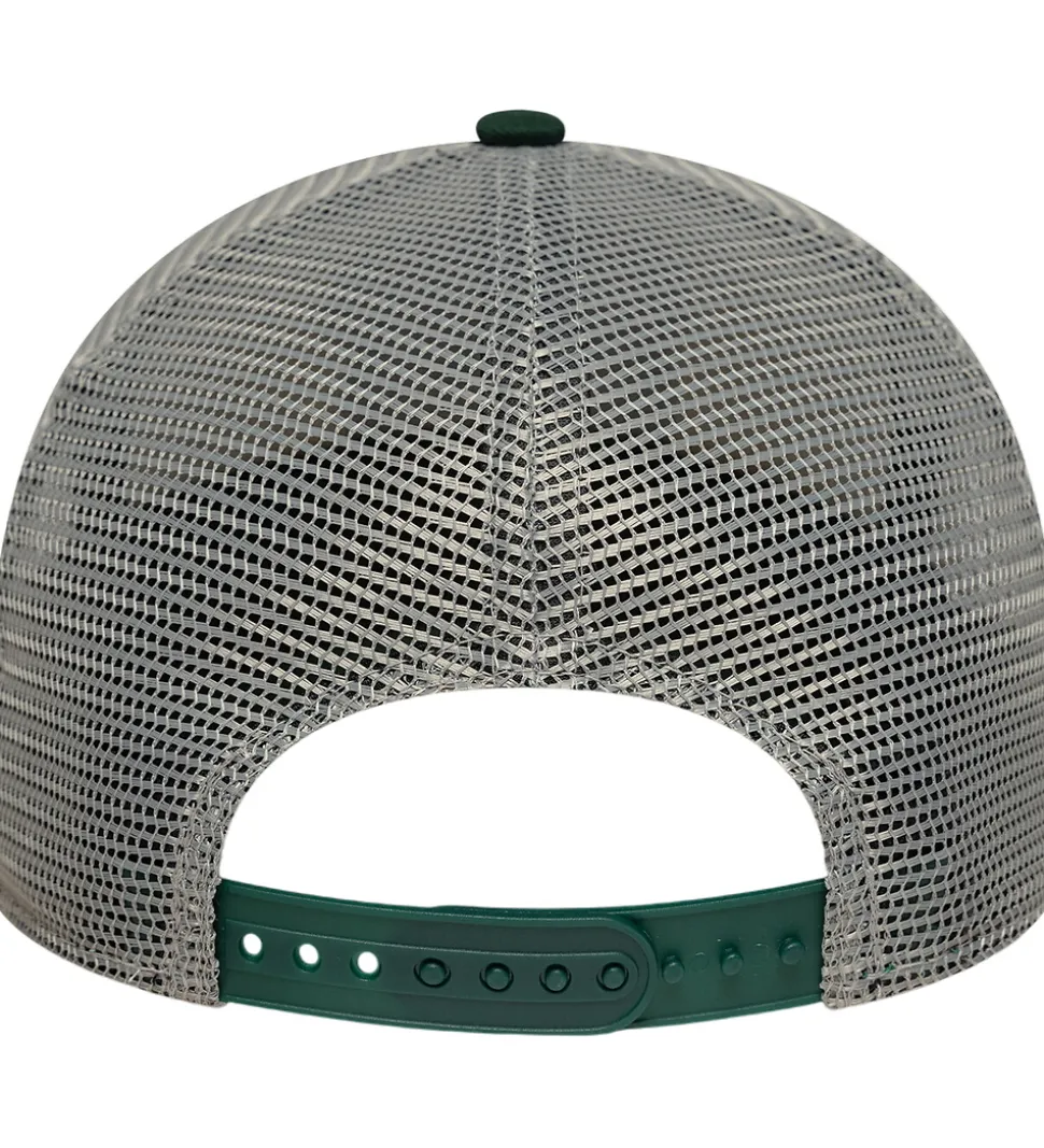 New Era Kasket - Trucker - Bear - Lysebeige/Grøn