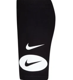 Nike Shortssæt - T-shirt/Shorts - Swoosh - Sort/Grå