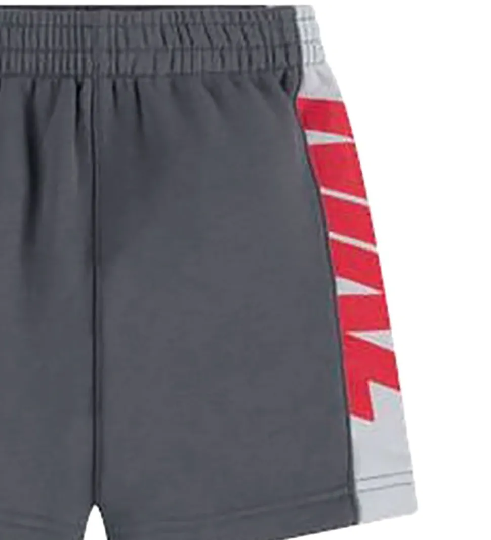 Nike Shortssæt - T-shirt/Shorts - Amplify - Smoke Grey