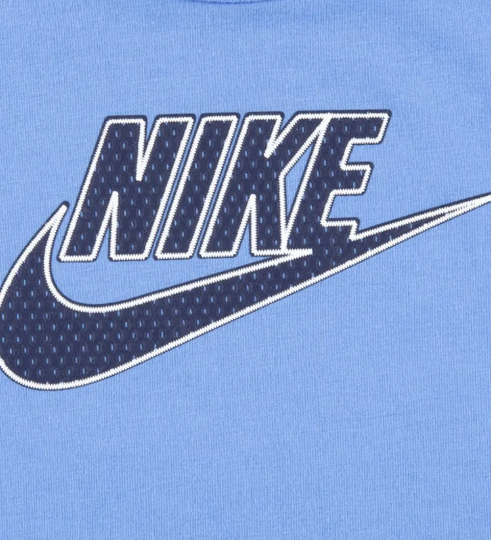 Nike Shortssæt - T-shirt/Shorts - Amplify - Midnight Navy