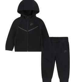Nike Sweatsæt - Tech - Black
