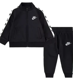 Nike Træningssæt - Cardigan/Bukser - Sort