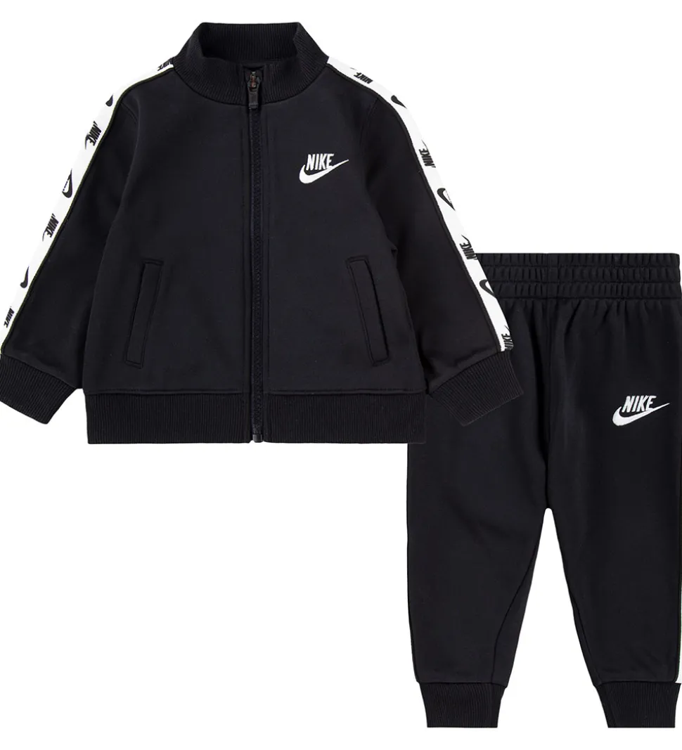 Nike Træningssæt - Cardigan/Bukser - Sort