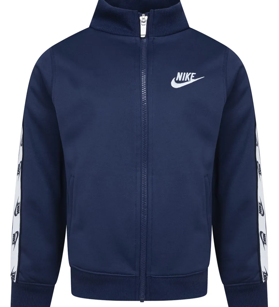 Nike Træningssæt - Cardigan/Bukser - Midnight Navy
