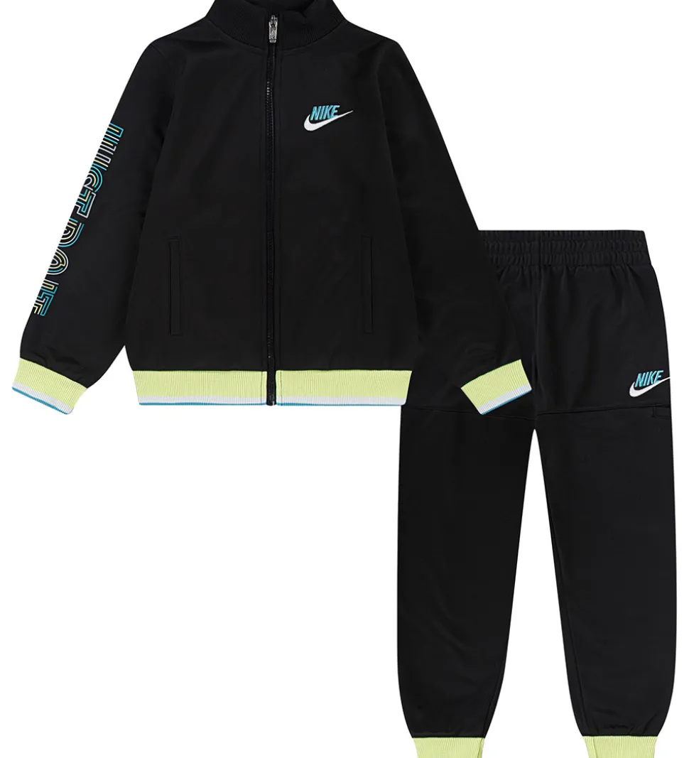 Nike Træningssæt - Cardigan/Bukser - Sort