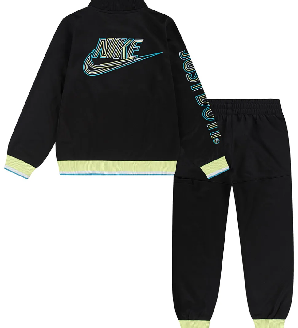 Nike Træningssæt - Cardigan/Bukser - Sort