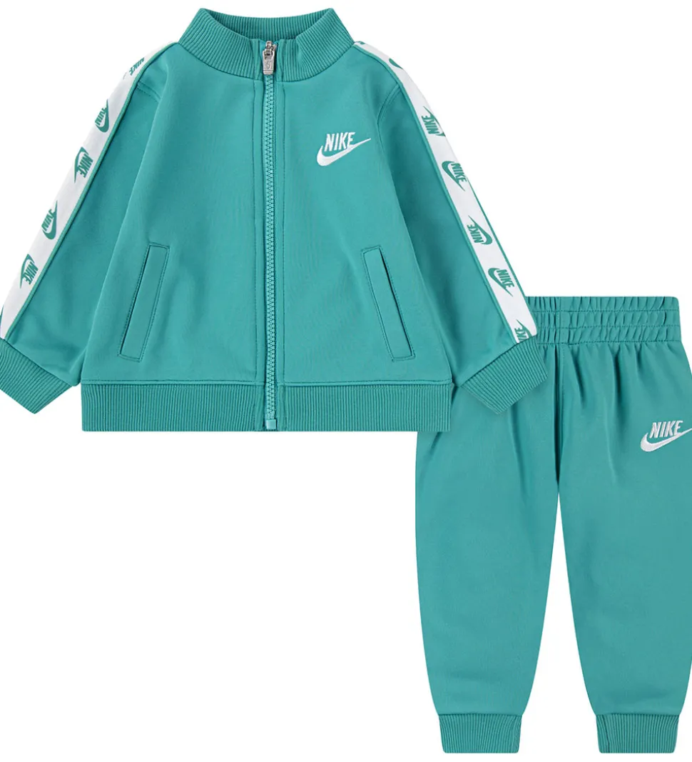 Nike Træningssæt - Cardigan/Bukser - Dusty Cactus