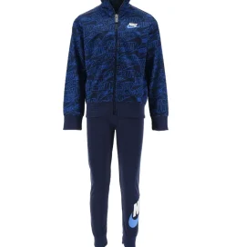 Nike Træningssæt - Cardigan/Bukser - Read - Midnight Navy