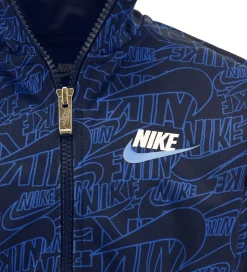 Nike Træningssæt - Cardigan/Bukser - Read - Midnight Navy