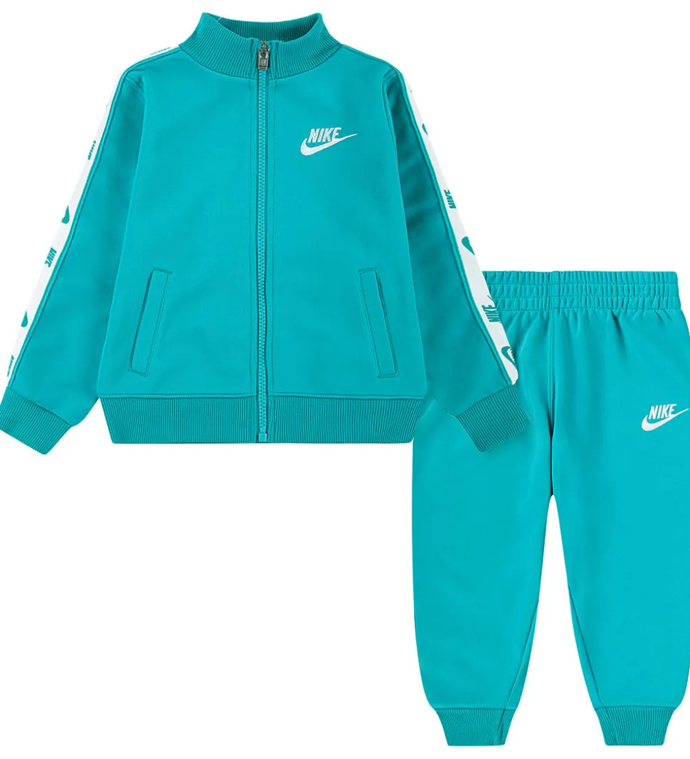 Nike Træningssæt - Cardigan/Bukser - Dusty Cactus